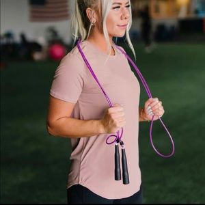 ZYIA NWT Primo Tee in Poppy